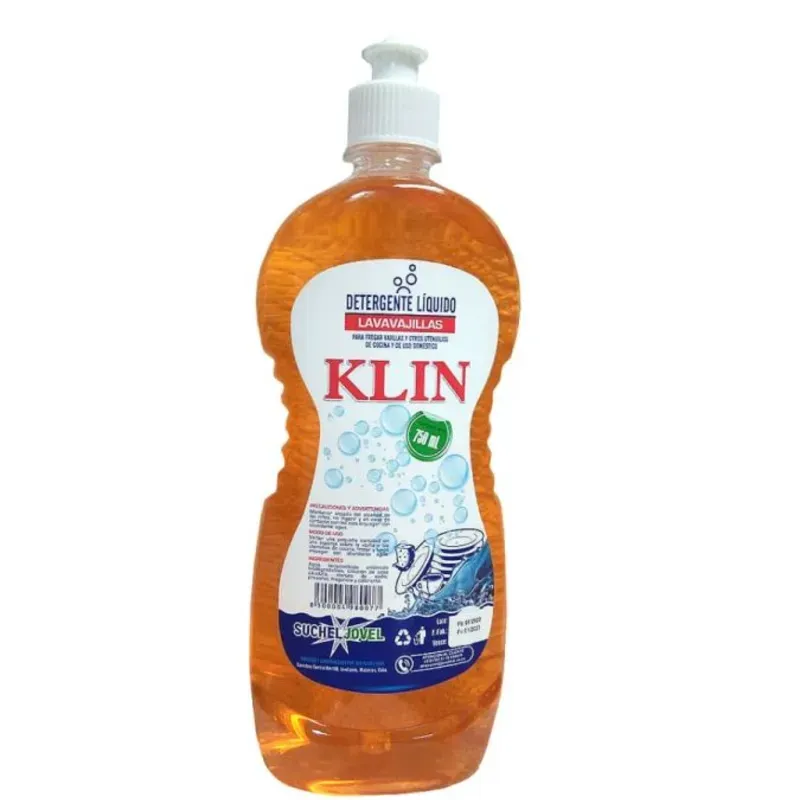 Detergente líquido lavavajillas KLIN – 1lt