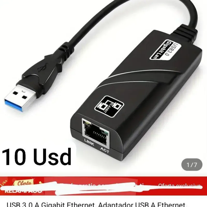 Adaptador de Red USB 3.0