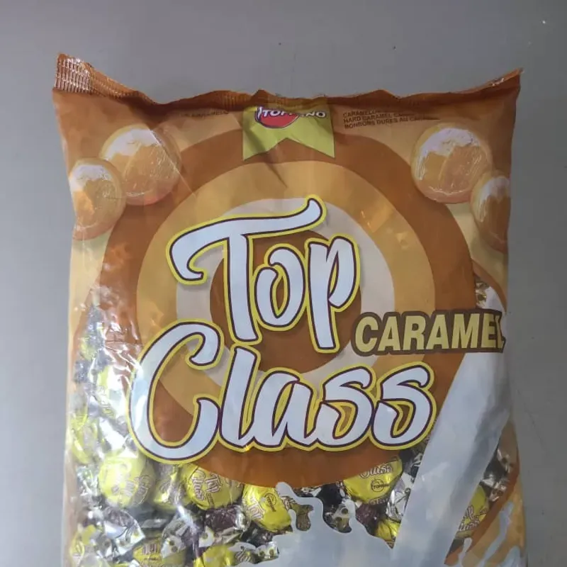 Caramelos Top Class sabor caramelo