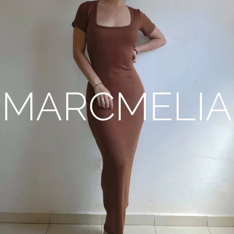 VESTIDO PULOVITO ESCOTE CUADRADO (ENCARGO)