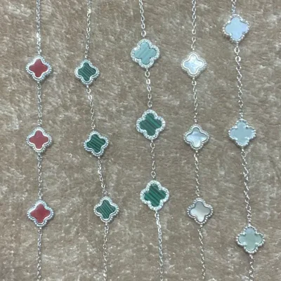 Manillas / Pulseras Van Cleef Plata de Ley S925