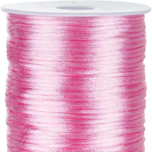 Hilo cola de rata rosa