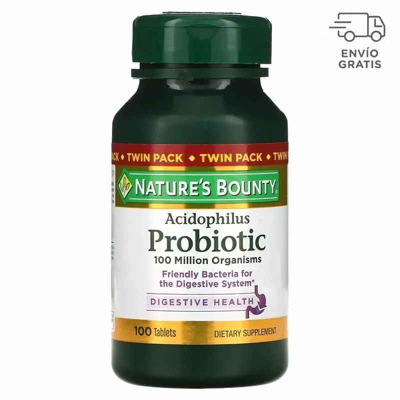 Probióticos Nature's Bounty Acidophilus