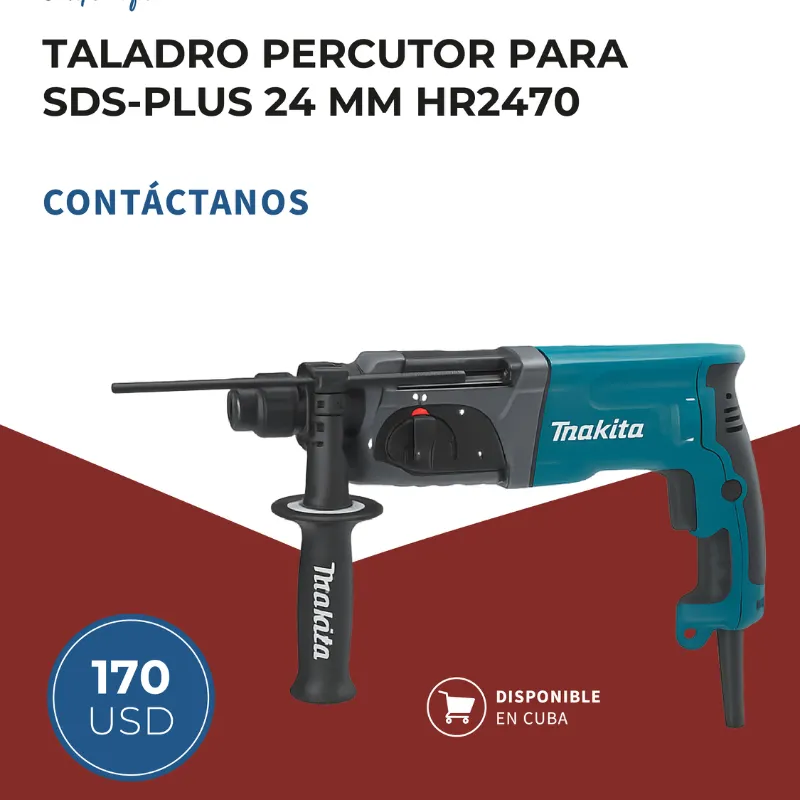 Taladro Percutor para SDS-PLUS