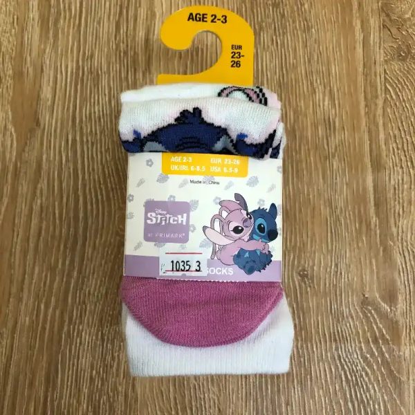 Pack de 7 medias de Stitch