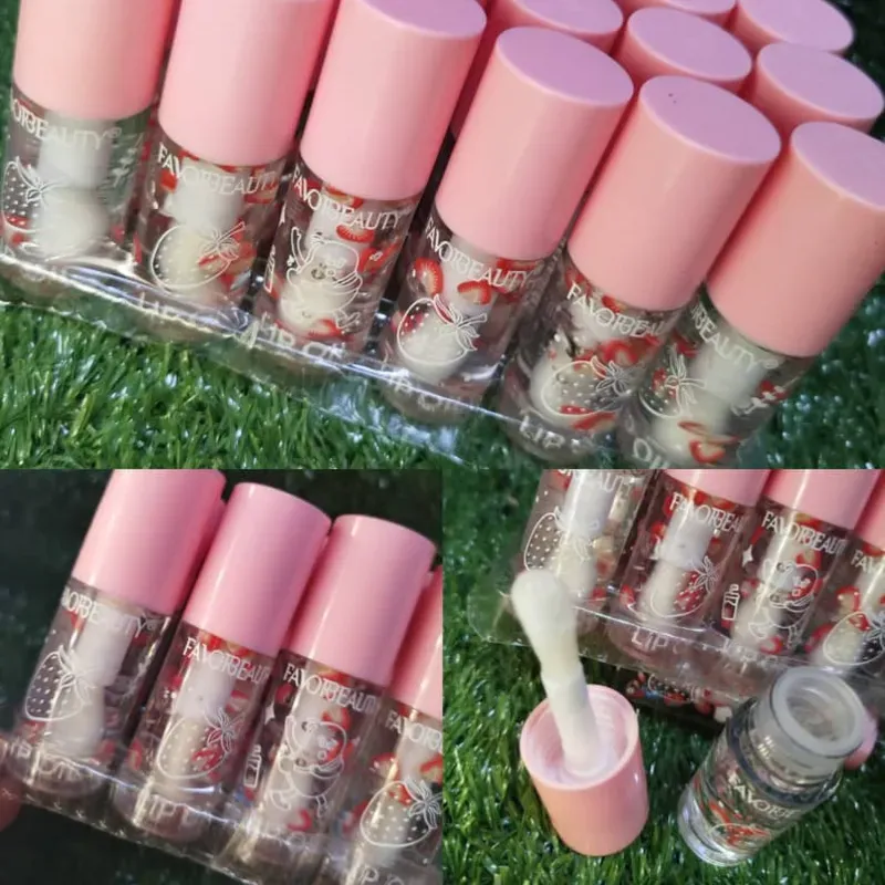 Brillitos con olor a fresa