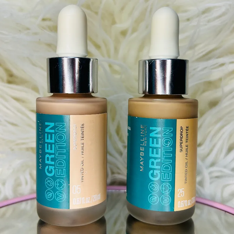 base Maybelline Green Edition Superdrop Tinted Pil