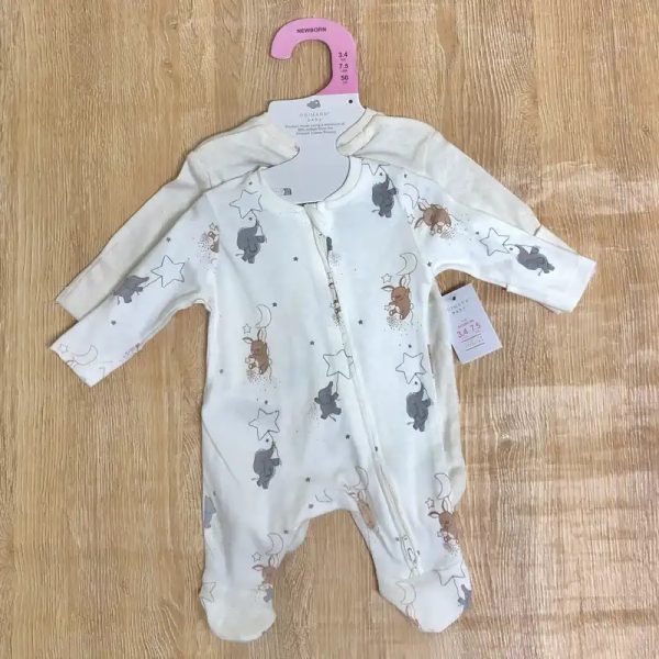 Pack de 2 bodys con animalitos