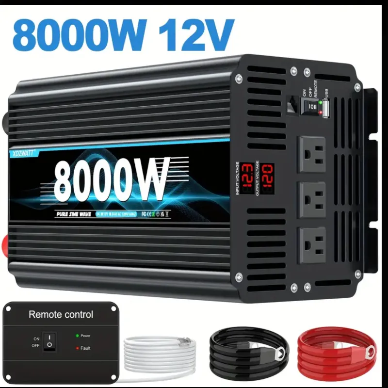 Conversor de Energía de Onda Sine Pura 8000W