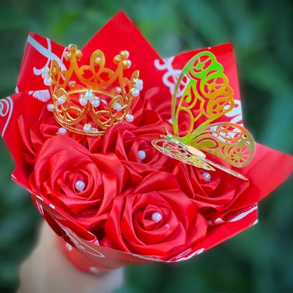 Rojo y corona 