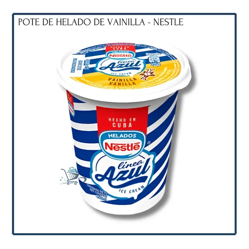 Pote de Helado Vainilla - Nestlé (450ml)
