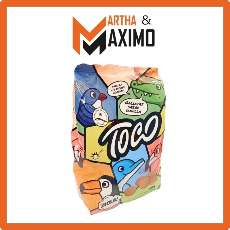 Galletas Toco Sabor Vainilla