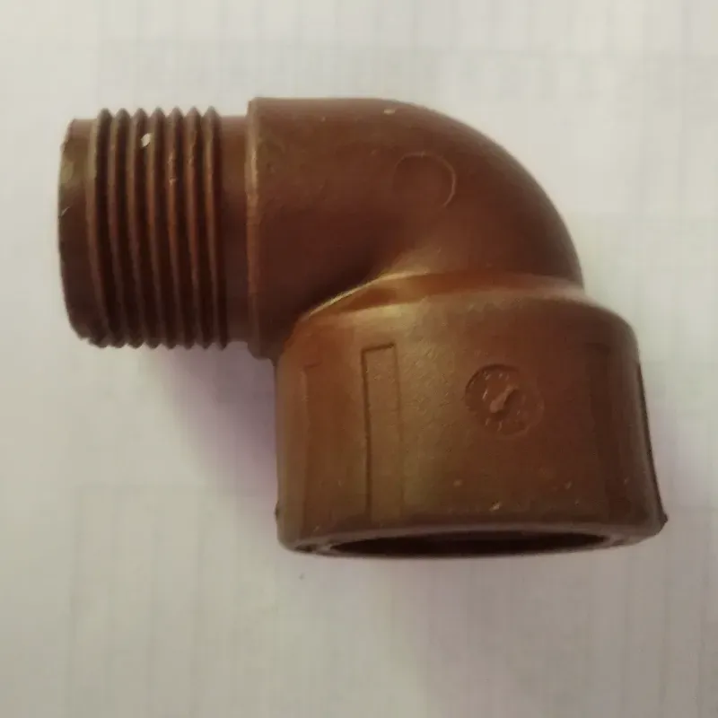 Codo espiga rosca 3/4