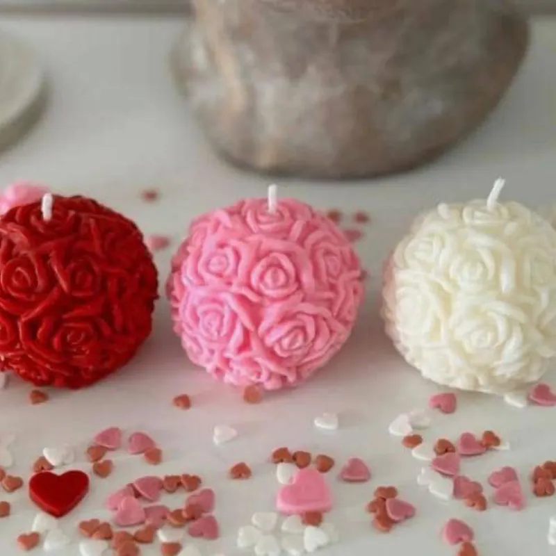 Bolitas de rosas