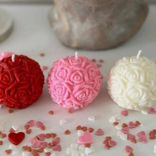 Bolitas de rosas
