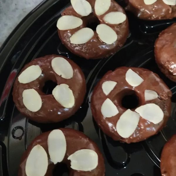 Mini donas almendradas