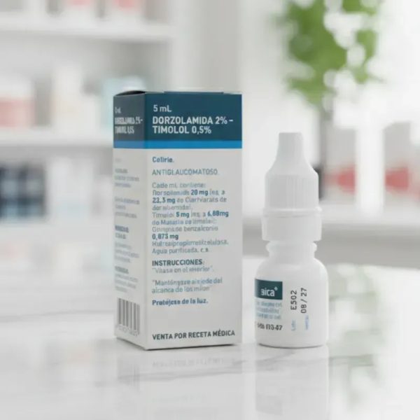 DORZOLAMIDA CON TIMOLOL (VENCE 8/27)