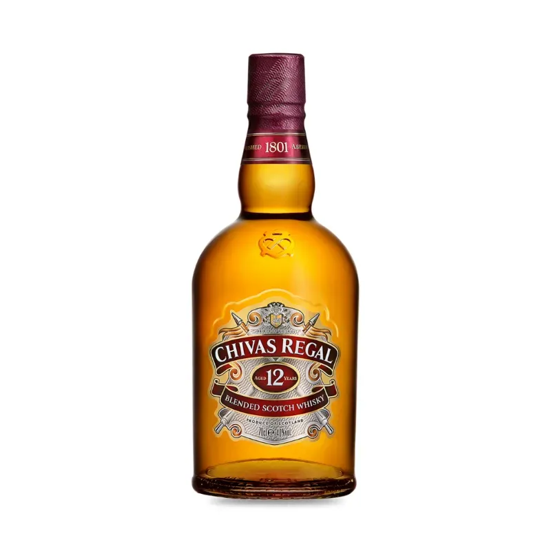 Chivas Regal 12 Años - Whisky Escocés 700 ml