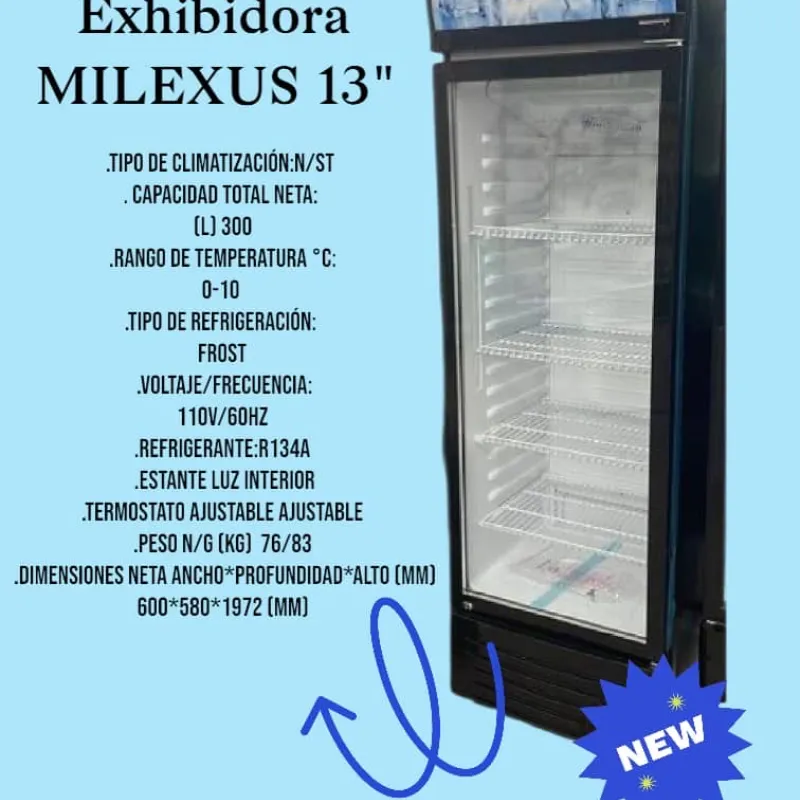 Exhibidora Milexus 1 Puerta