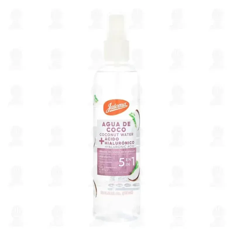 Tónico facial Agua de Coco + Ácido Hialurónico 5 en 1