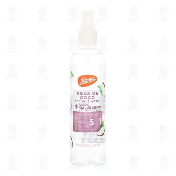 Tónico facial Agua de Coco + Ácido Hialurónico 5 en 1