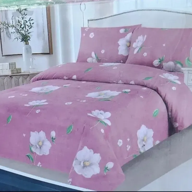 Juego de sábanas cameras 100% algodón