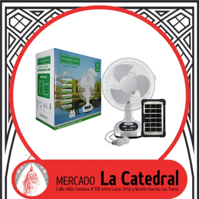 Ventilador recargable (APM)