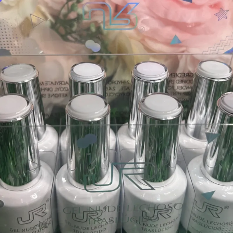 Gel nude lechoso traslúcido