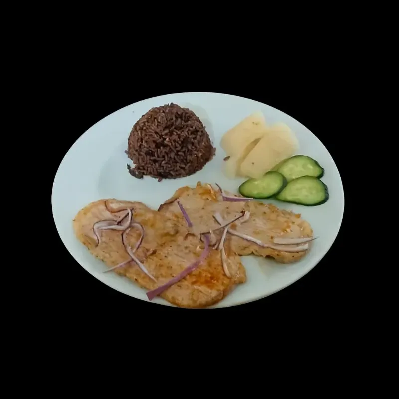 Bistec Encebollado