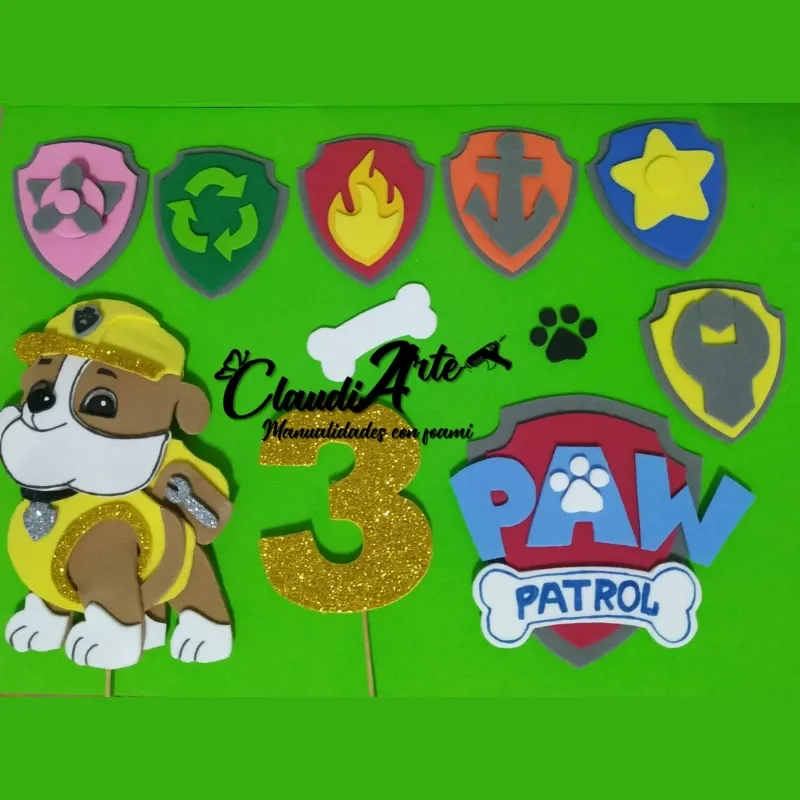 Cake topper (Patrulla Canina)