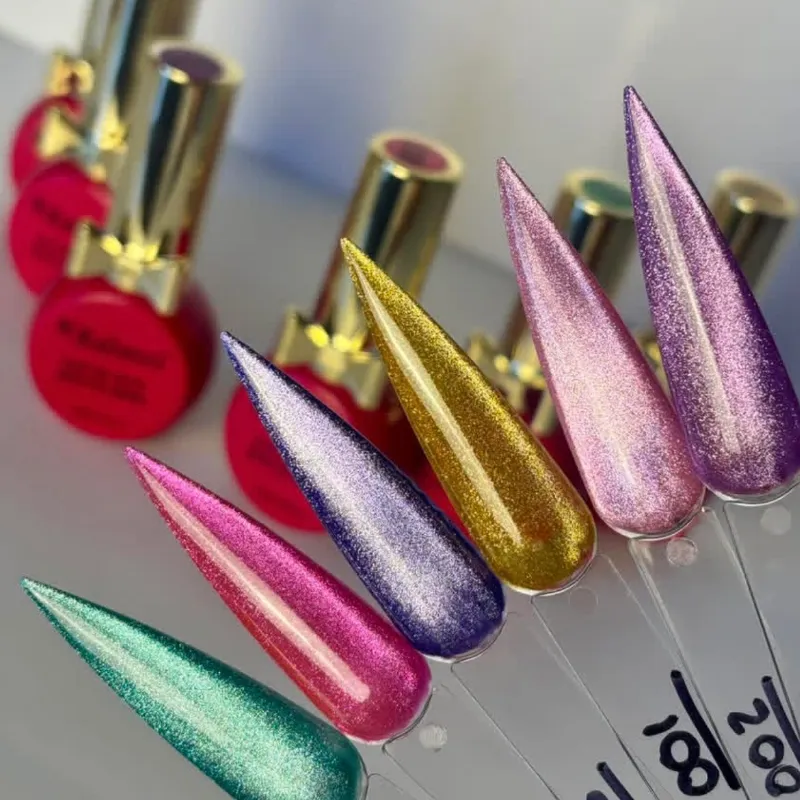 Ojo de gato efecto neón