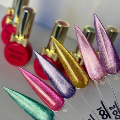 Ojo de gato efecto neón