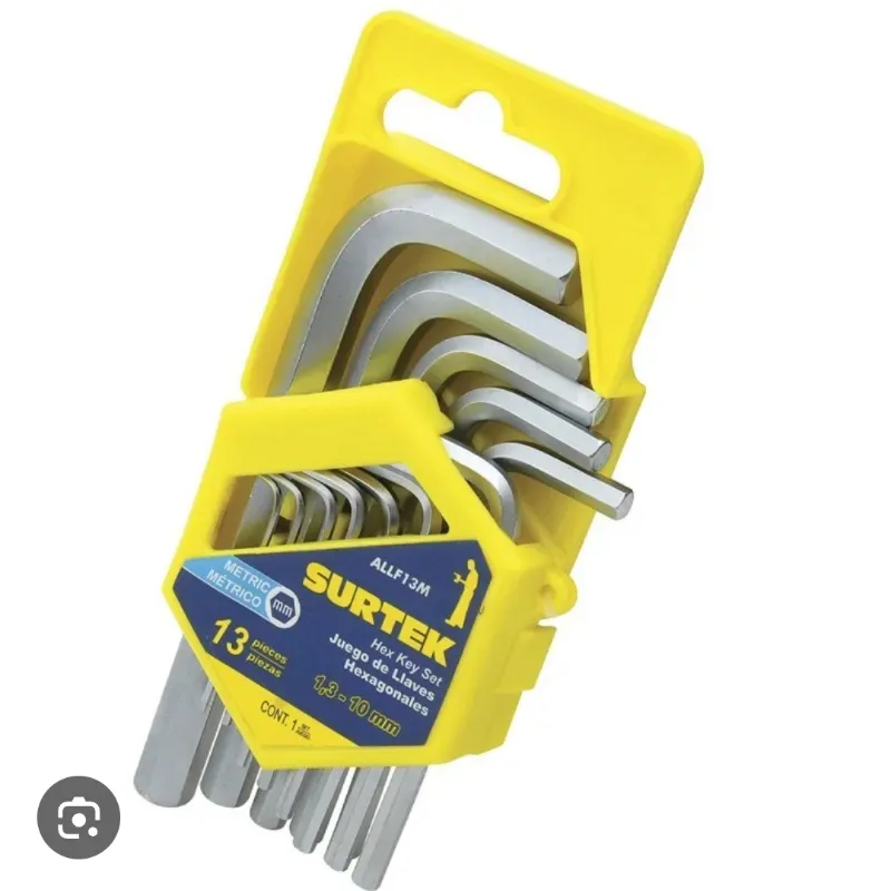 Llave Allen hexagonales