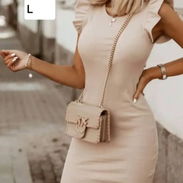 Vestido albaricoque