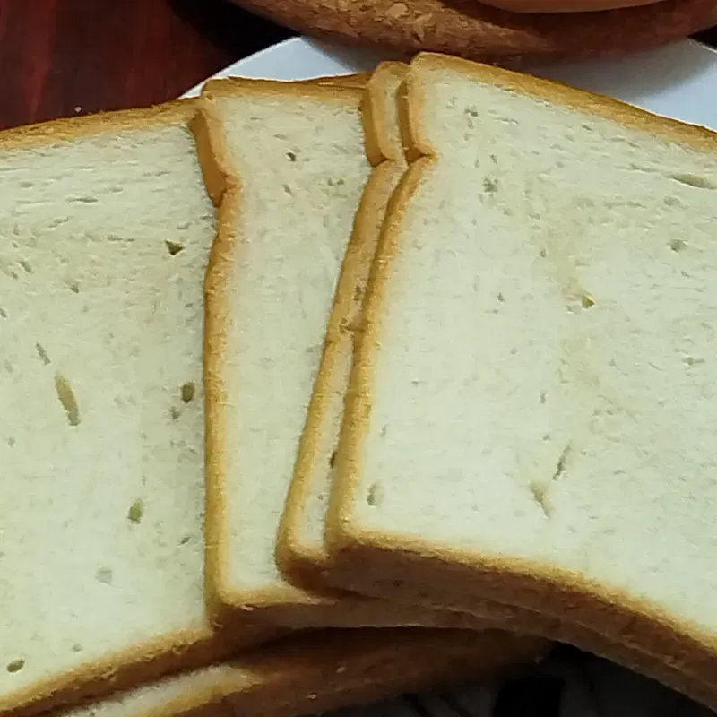 Pan de molde rebanado