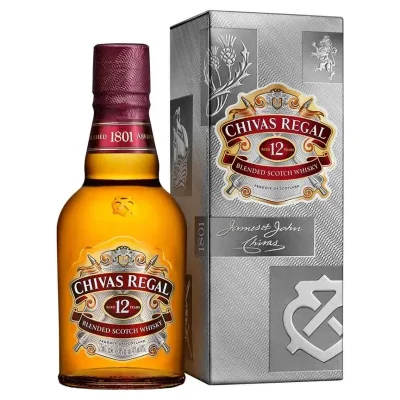 WHISKY CHIVAS REGAL 12 AÑOS 350ml +1 ENERGIZANTE