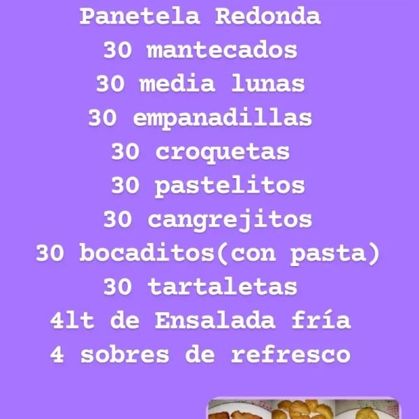 Combo#2 Para 30 Personas