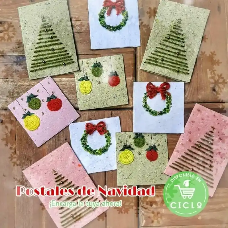 Postales de Navidad (por paquete encargado)