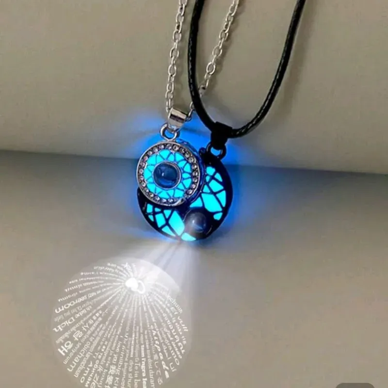 Collar proyector sol / luna   proyector