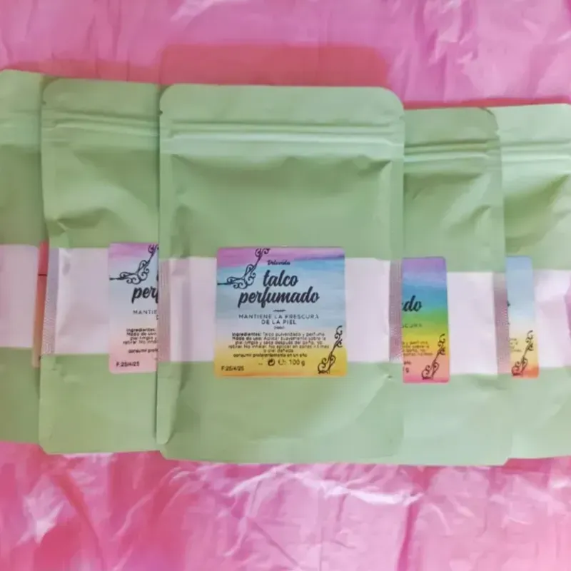 Talco perfumado para la Piel