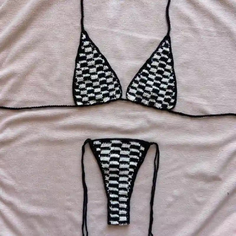 Bikini a cuadros