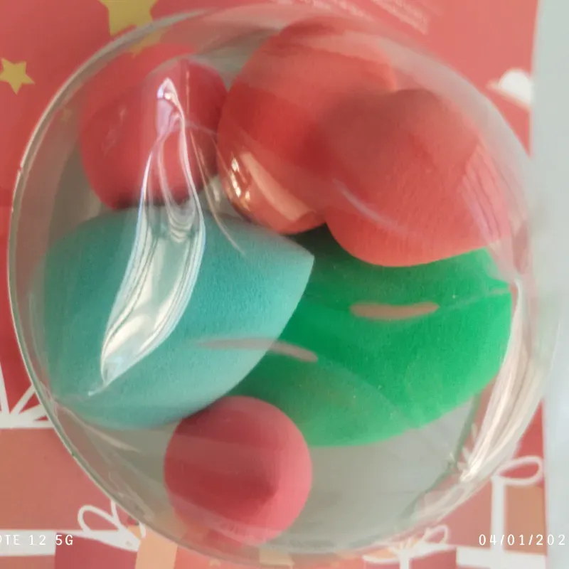 Set de esponjas difuminadoras de maquillaje