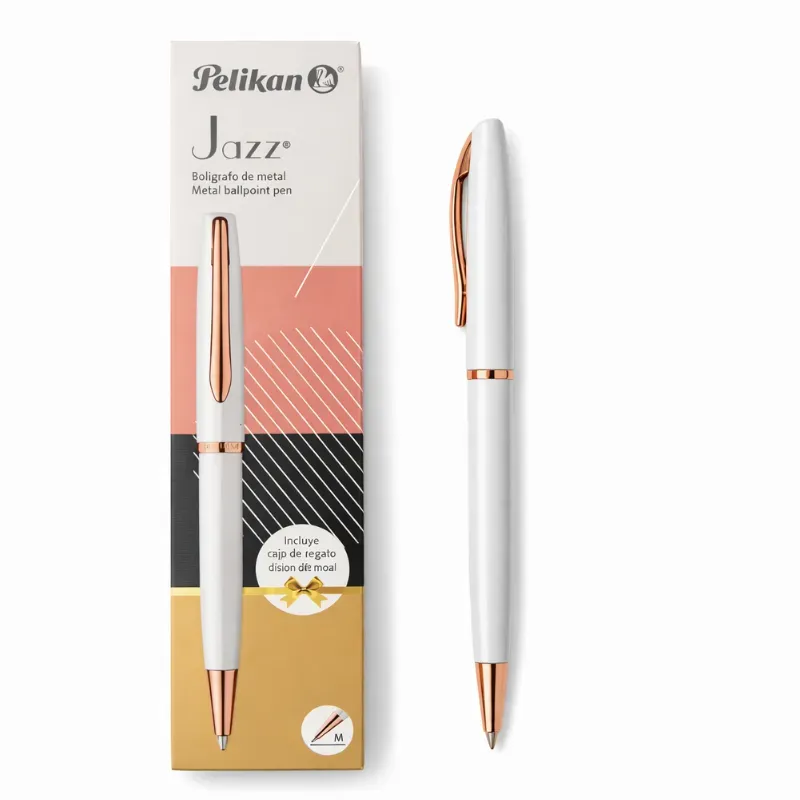 BOLÍGRAFO JAZZ PELIKAN BLANCO