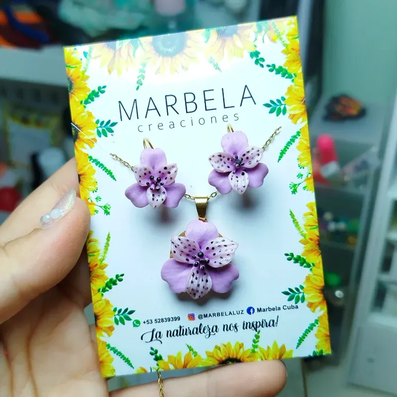 ✨Juego de Astromelias Lilas✨