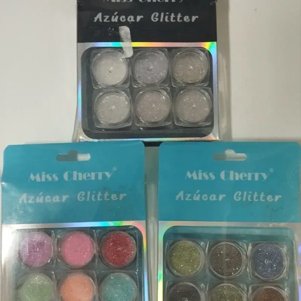 Efecto azúcar glitter (varios colores)