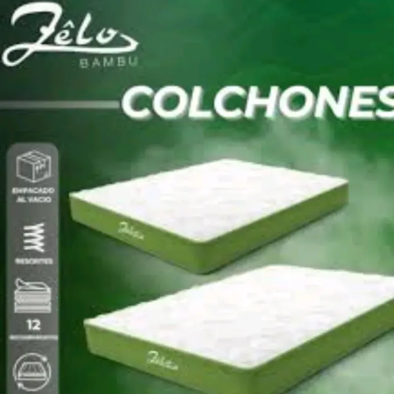 COLCHÓN ZELO BAMBÚ 185 USD