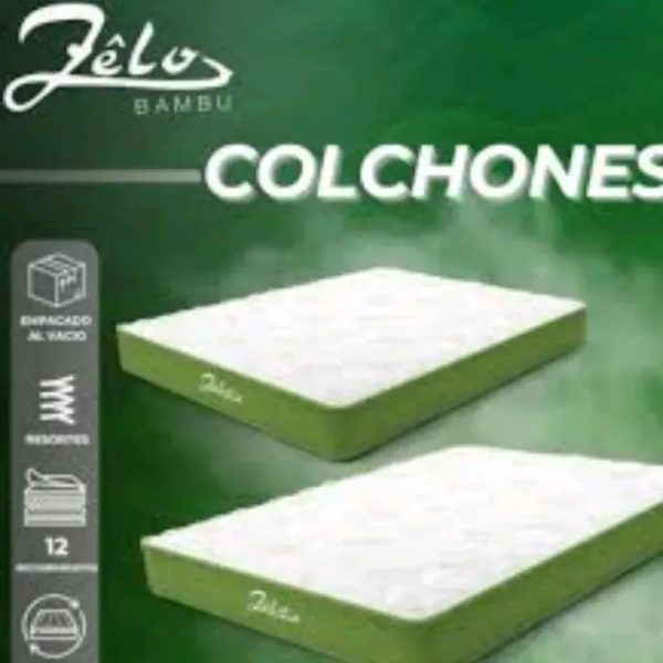 COLCHÓN ZELO BAMBÚ 185 USD