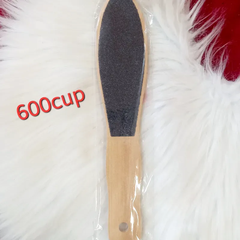 Lima para los pies de madera