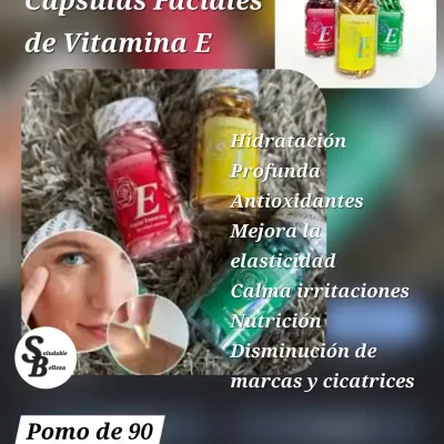 Cápsulas Faciales con Vitamina E