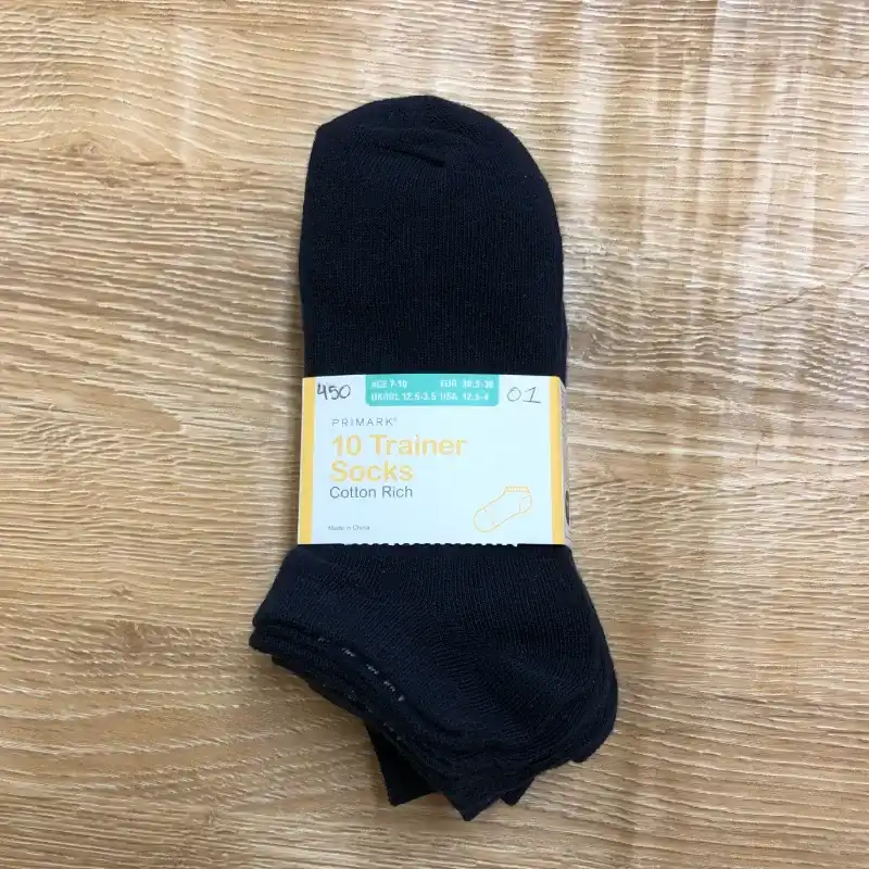 Pack de 10 pares de medias color azul oscuro